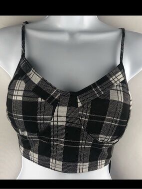 🩷Plaid Crop Top